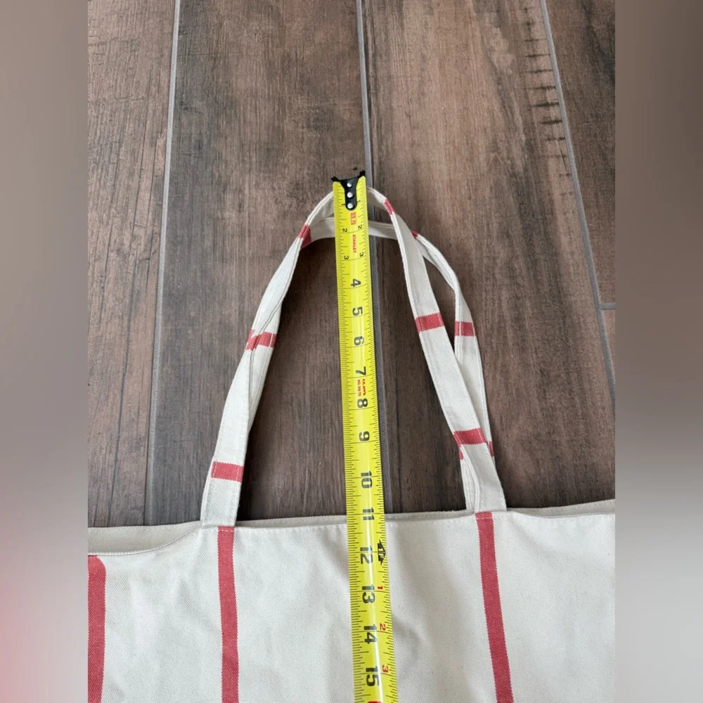 Hearth & Hand with Magnolia Striped Canvas Tote Bag - Picture 15 of 15